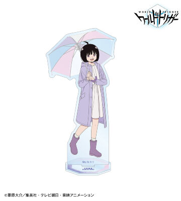 描き下ろしイラスト 雨取 千佳 雨の日のお出かけver. BIGアクリルスタンド