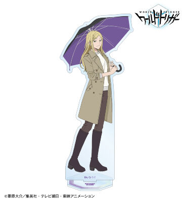 描き下ろしイラスト 加古 望 雨の日のお出かけver. BIGアクリルスタンド