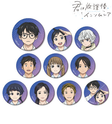 トレーディングマット缶バッジ