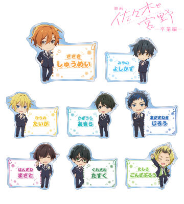 トレーディング ちびキャラ アクリルネームプレート