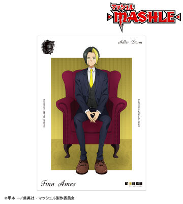 描き下ろしイラスト フィン・エイムズ スーツver. A3マット加工ポスター