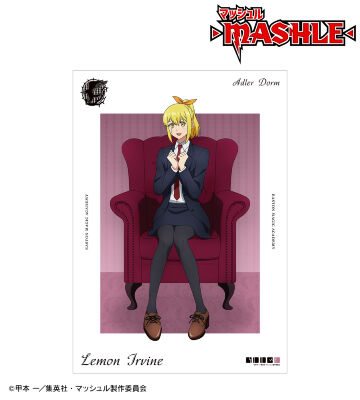 描き下ろしイラスト レモン・アーヴィン スーツver. A3マット加工ポスター