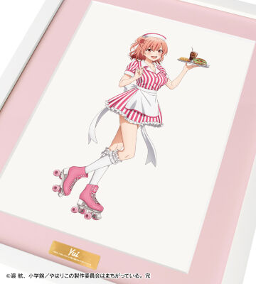 描き下ろしイラスト 由比ヶ浜結衣 アメリカンダイナーver. キャラファイングラフ