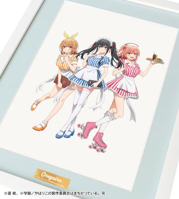 描き下ろしイラスト 集合 アメリカンダイナーver. キャラファイングラフ