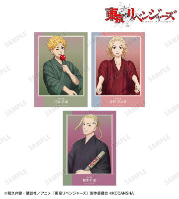 描き下ろしイラスト 花火ver. 2Lブロマイド3枚セット ver.A