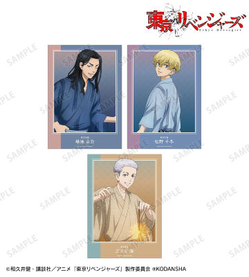 描き下ろしイラスト 花火ver. 2Lブロマイド3枚セット ver.B