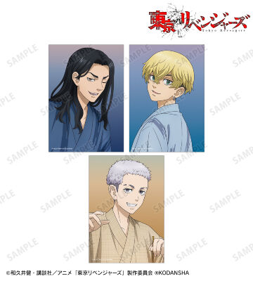 描き下ろしイラスト 花火ver. ブロマイド3枚セット ver.B