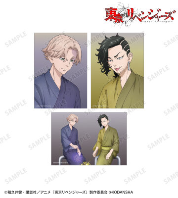 描き下ろしイラスト 花火ver. ブロマイド3枚セット ver.C