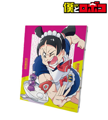 popman3580先生 描き下ろしイラスト ロボコ 押忍!!クソ男飯!!ver. キャンバスボード