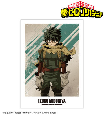 緑谷出久 A3マット加工ポスター vol.2