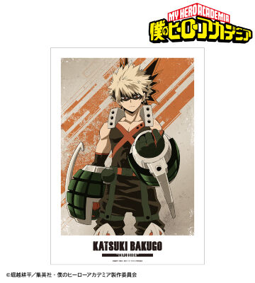 爆豪勝己 A3マット加工ポスター vol.2