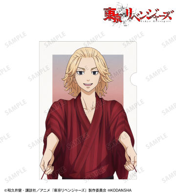 描き下ろしイラスト 佐野 万次郎 花火ver. クリアファイル