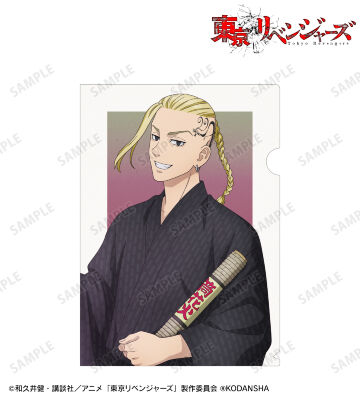 描き下ろしイラスト 龍宮寺 堅 花火ver. クリアファイル