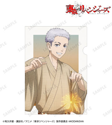 描き下ろしイラスト 三ツ谷 隆 花火ver. クリアファイル