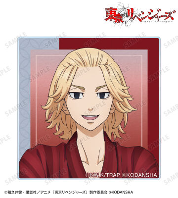 描き下ろしイラスト 佐野 万次郎 花火ver. アクリルステッカー