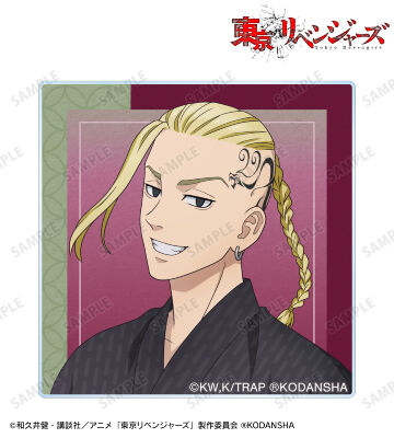 描き下ろしイラスト 龍宮寺 堅 花火ver. アクリルステッカー