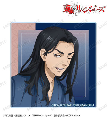 描き下ろしイラスト 場地 圭介 花火ver. アクリルステッカー