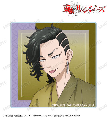 描き下ろしイラスト 九井 一 花火ver. アクリルステッカー