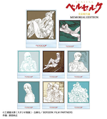 トレーディング原画アクリルスタンド
