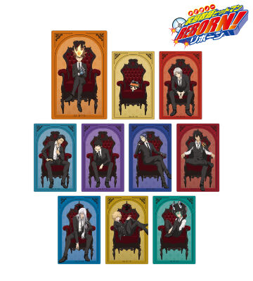 描き下ろしイラスト 玉座ver. トレーディングカードステッカー