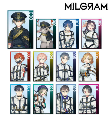 ミルグラム　特典　イラストカード　ミニブロマイド　チェキ ミルグラム 特典 イラストカード ミニブロマイド チェキ MILGRAM