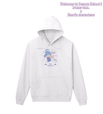 アウターウェア　オペラ×ハローキティ パーカー ホワイト メンズLサイズ 「魔入りました!入間くん×サンリオキャラクターズ」 魔入りました！入間くん×サンリオキャラクターズ - オペラ