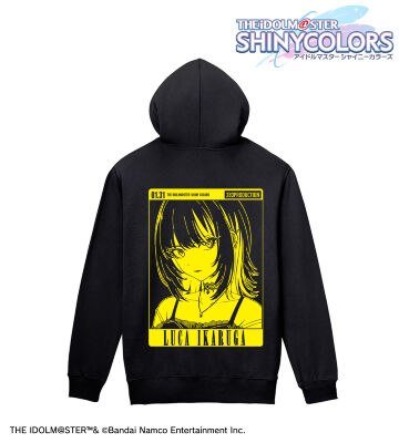 283プロ 斑鳩ルカ バックプリントジップパーカー