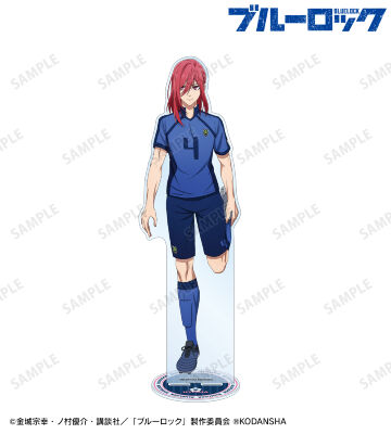 描き下ろしイラスト 千切 豹馬 試合前の準備中ver. 特大アクリルスタンド