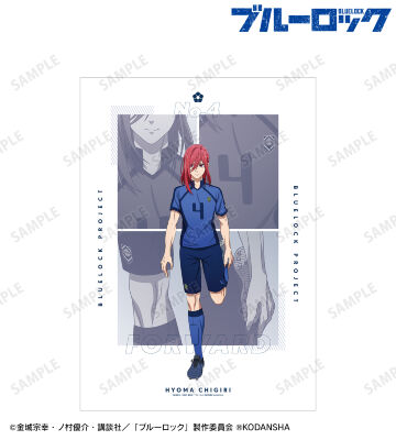 描き下ろしイラスト 千切 豹馬 試合前の準備中ver. A3マット加工ポスター