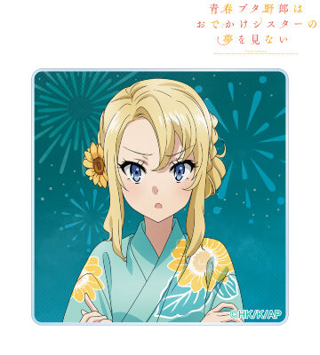 描き下ろしイラスト 豊浜のどか 浴衣ver. アクリルステッカー
