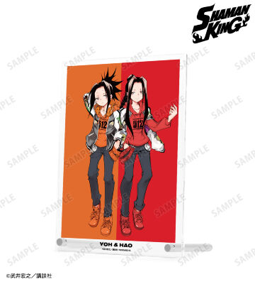 描き下ろしイラスト 麻倉 葉&ハオ A5アクリルパネル