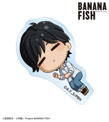 奥村英二 ちびころ アクリルステッカー