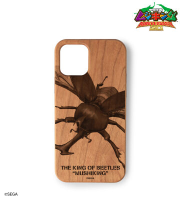 カブトムシ ウッドiPhoneケース