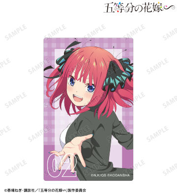 中野二乃 カードステッカー