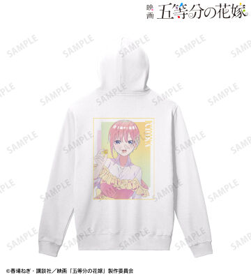 描き下ろしイラスト 中野一花 制服エプロンver. Ani-Art clear label バックプリントジップパーカー