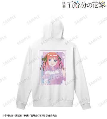 描き下ろしイラスト 中野二乃 制服エプロンver. Ani-Art clear label バックプリントジップパーカー