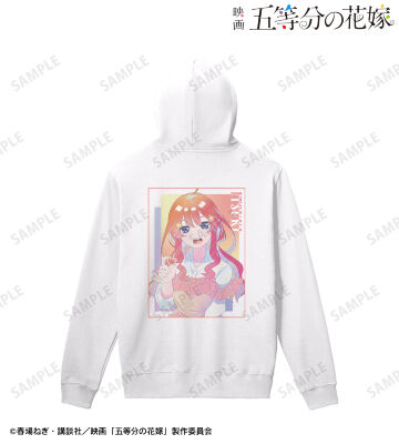 描き下ろしイラスト 中野五月 制服エプロンver. Ani-Art clear label バックプリントジップパーカー