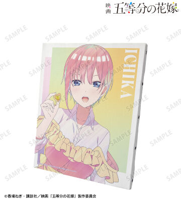 描き下ろしイラスト 中野一花 制服エプロンver. Ani-Art clear label キャンバスボード