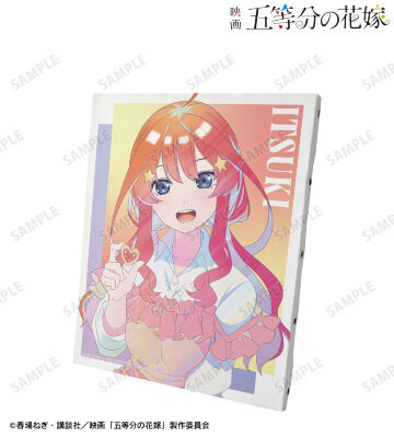 描き下ろしイラスト 中野五月 制服エプロンver. Ani-Art clear label キャンバスボード