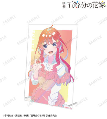 描き下ろしイラスト 中野五月 制服エプロンver. Ani-Art clear label A4アクリルパネル