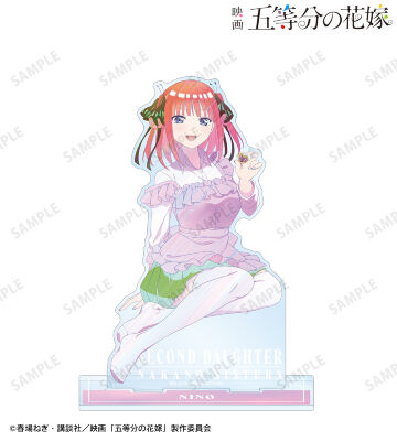 描き下ろしイラスト 中野二乃 制服エプロンver. Ani-Art clear label BIGアクリルスタンド