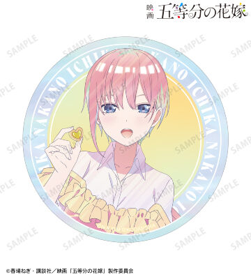 描き下ろしイラスト 中野一花 制服エプロンver. Ani-Art clear label オーロラステッカー