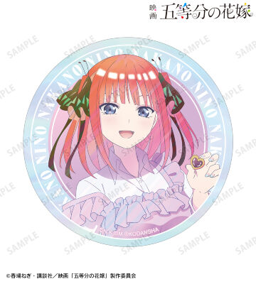 描き下ろしイラスト 中野二乃 制服エプロンver. Ani-Art clear label オーロラステッカー