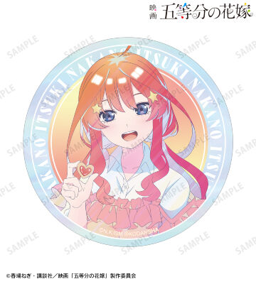 描き下ろしイラスト 中野五月 制服エプロンver. Ani-Art clear label オーロラステッカー