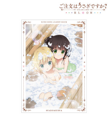 千夜＆シャロ A3マット加工ポスター ver.A
