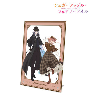 描き下ろしイラスト アン&シャル 探偵ver. A4アクリルパネル