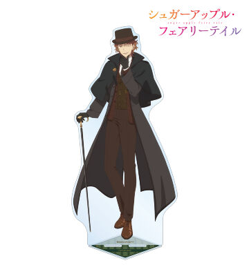 描き下ろしイラスト ヒュー・マーキュリー 探偵ver. 特大アクリルスタンド