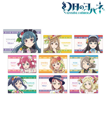 描き下ろしイラスト 花祭り村娘ver. トレーディングカードステッカー