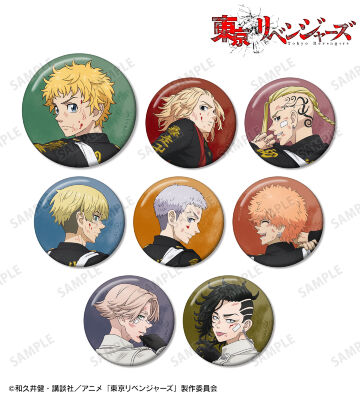 描き下ろしイラスト 戦う背中ver. トレーディング缶バッジ