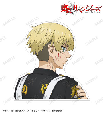 描き下ろしイラスト 松野 千冬 戦う背中ver. 特大ダイカットアクリルパネル